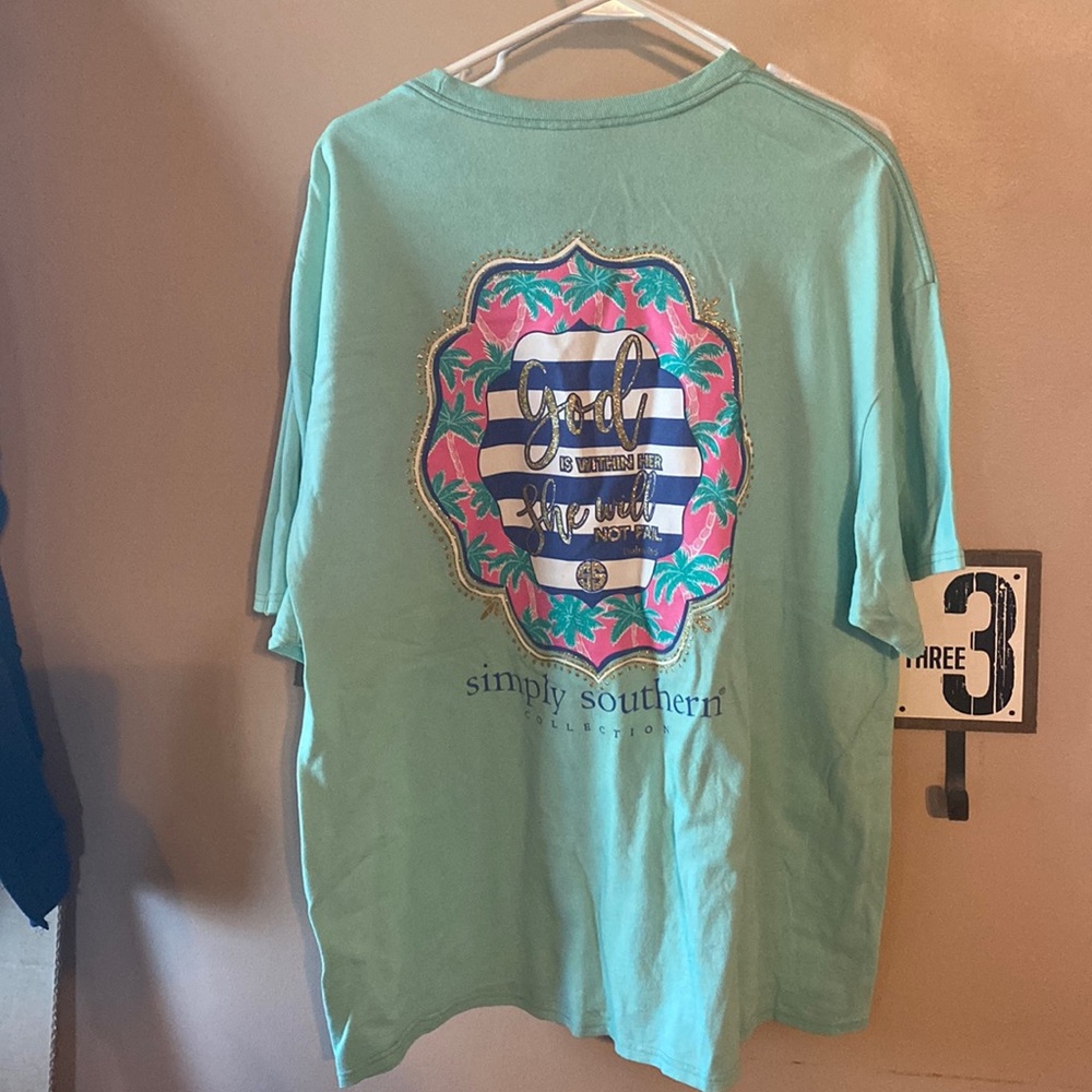 Xxl simply southern tee